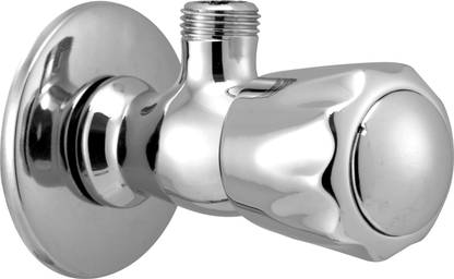 Smile Angle Valve Stainless Steel Tap Chrome | Health Faucet| Water Tap | Basin Tap | for Bathroom Kitchen Sink Garden , ( Mini Conti Series ). Faucet Set