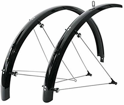 SKS B45 Bolt-On Recumbent/Folding Bike Fenders Clip-on Front & Rear Fender