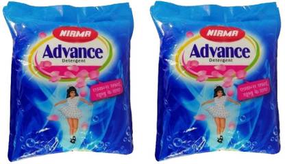 Nirma Advance Detergent Powder 1KG (Pack of 2) Detergent Powder