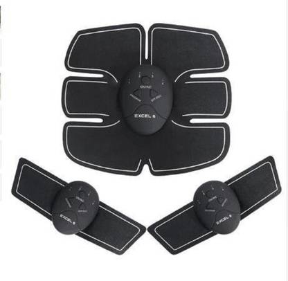 Homevilla Mobile Massager EMS Abdominal Muscle Exerciser Trainer Smart Device ABS Stimulator Fitness Gym ABS Stickers Pad Body Loss Slimming Massager Mobile Gym Unisex Massager