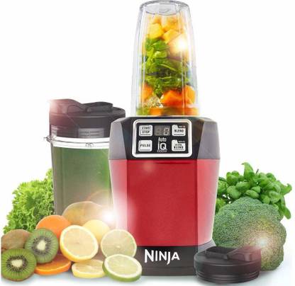 Nutri Ninja Auto iQ 1000 Watt Blender with two Tritan Material Jars 1000 W Juicer