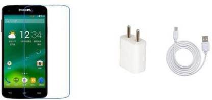 Zootkart Screen Protector Accessory Combo for Philips Xenium I908
