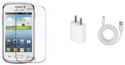 Mudshi Screen Protector Accessory Combo for Samsung Galaxy Young S6312