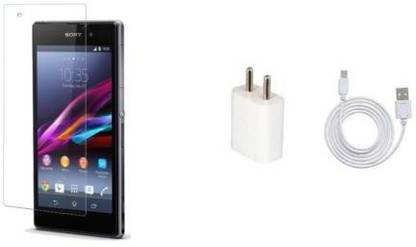 BABBU MOBILE Screen Protector Accessory Combo for Sony Xperia Z1 Compact