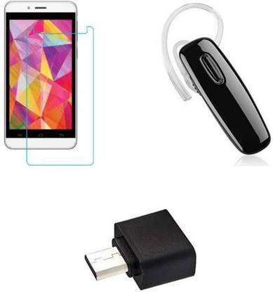 Mudshi Screen Protector Accessory Combo for Intex Aqua Q7N Pro