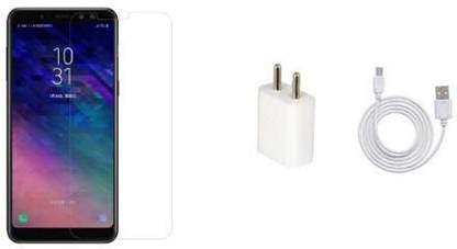 BABBU MOBILE Screen Protector Accessory Combo for SAMSUNG GALAXY A6 Plus 1