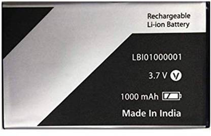 mobi com Mobile Battery For  LAVA ARC 101 , LBI01000001 ( 1000 MAH LI-ION )
