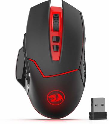 Redragon M690-1 Wireless Gaming Mouse with dpi Shifting, 2 Side Buttons Wireless Ambidextrous Optical  Gaming Mouse  with Bluetooth