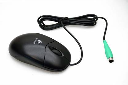 Logitech PS/2 Optical Wheel Mouse Wired Ambidextrous Optical Mouse