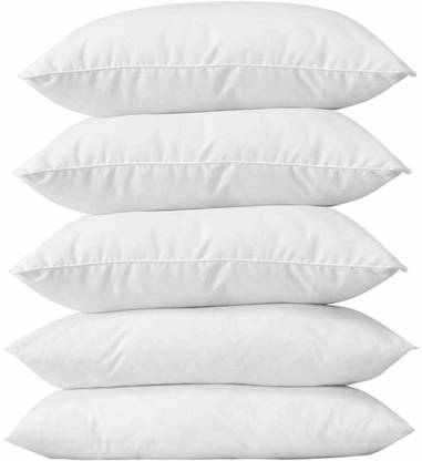 sleep rest Polyester Fibre Sleeping Pillow Pack of 5 Solid