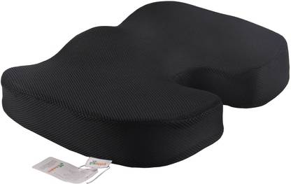 Grin Health Coccyx Seat Cushion Memory Foam Solid Cushion Pack of 1
