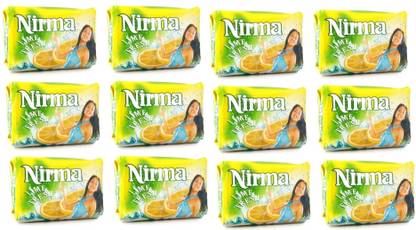 Nirma Lime Fresh Bathing Soap 75G Set of 12