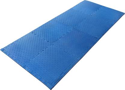 NHR EVA Interlocking Exercise Mat , 25 MM thickness (SET OF 8) Blue 25 mm Exercise & Gym Mat