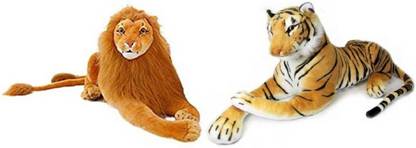 Khatu shyam Premium Quality Babbar Sher And Tiger  - 32 cm
