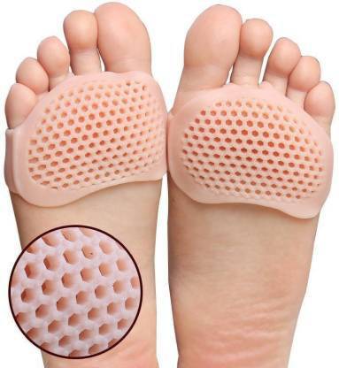 Pctor Front Soft Silicon Gel Half Toe Sleeve Forefoot Pads Foot Support