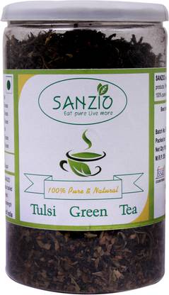 sanzio Tulsi Green Tea Tulsi Herbal Tea Plastic Bottle