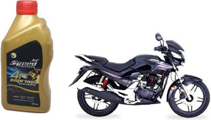 JET SPEED 4T EXPRESS SAE 20 W40 API SM,900 ML (PACK OF 1)-KJ47 Synthetic Blend Engine Oil