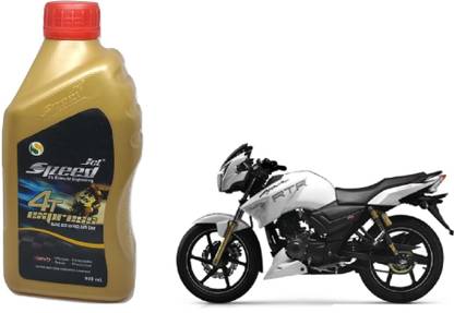JET SPEED 4T EXPRESS SAE 20 W40 API SM,900 ML (PACK OF 1)-KJ33 Synthetic Blend Engine Oil