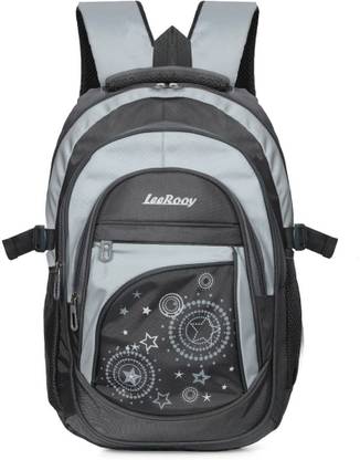 LeeRooy BAG 11 GRAY Waterproof School Bag
