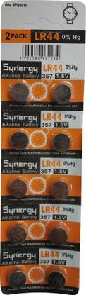 Synergy LR44 - 357 Coin Type 1.5V Micro Alkaline   Battery