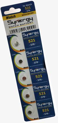 Synergy SR521SW - 379 Coin Type 1.55V Micro Silver Oxide   Battery