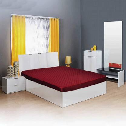 Extra Sleep Alluriya High Density Diwan Size Foam Mattress (84*78*5 inch) 5 mm King Bonded Foam Mattress