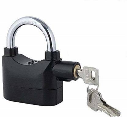 PAGALY Anti Theft System Security Pad Lock with Burglar Smart Alarm Siren Motion Sensor Secure for Home Door gate Cycle Shop Bike Office Shutter Safety Lock Safety Lock