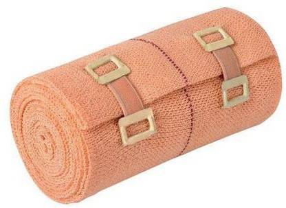 GLOWISH PACK OF 2 COTTON CREPE BANDAGE ANKLE FOOT KNEE SPRAIN RELIEF, SWELLING REDUCE BANDAGE Crepe Bandage