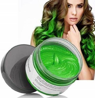 GRAYLIN Unisex use-able easily washable temporary hair color wax , SHAMROCK GREEN