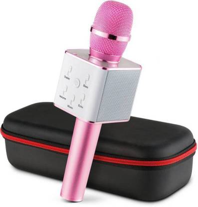 ADDY BEATS Wireless KARAOKE Mic With Inbuilt Speakers Super Quality Microphone Mic Supports IOS and All Android Devices - Multi Feature Multi Control - With Premium Case Microphone Microphone