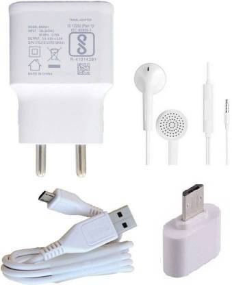 Venice Wall Charger Accessory Combo for Vivo V9, Vivo V7 Plus, Vivo Y71, Vivo Y81, Vivo Y71, Vivo Y83, Vivo V11, Vivo V9 Youth, Vivo Y21L, Vivo Y69, Vivo Y71i, Vivo V7, Vivo V5 Plus, Vivo Y55L, Vivo Y53, Vivo X21, Vivo Y55S, Vivo V5, Vivo Z10, Vivo V5s, Vivo Y66, Vivo Y21, Vivo Y53i, Vivo V3, Vivo Y15, Vivo V1, Vivo V11 new, Vivo Y83 Pro, Vivo Y51L, Vivo V3 Max, Vivo Y11, Vivo V1 Max, Vivo V1 Max, Vivo V9 Pro, Vivo V11 Pro With OTG (White)