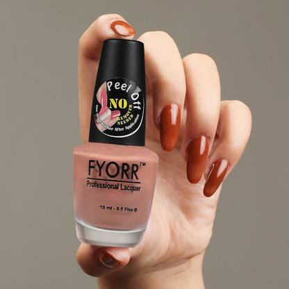 FYORR Peel-Off Choco Peel Nail Paint Choco Peel