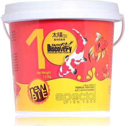 Taiyo Pluss Discovery Fish Food, 1.2kg 1.2 kg Dry Adult, Young Fish Food