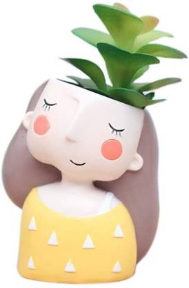 V.T.I CUTE DOLL POT 01 Plant Container Set