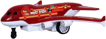 Kude Collection Remote Control Flying Aeroplane of Angry Birds Plane (Not Flying)