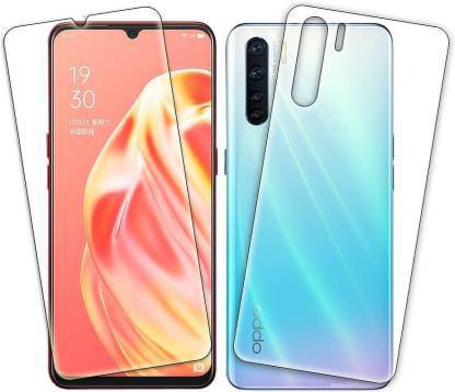 FIRST IMPRESSION Front and Back Tempered Glass for Oppo F15