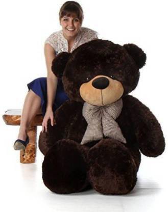 ManoJ Enterprises 2 feet sparkling soft fashionable cute illusrious coffee teddy bear pre-eminate 24inch 60cm - 60 cm
