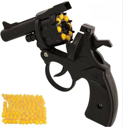 kreiz Revolver Mini Toy Gun with BB Bullets Guns & Darts
