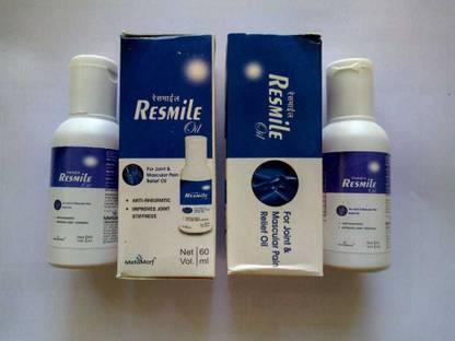 METAMORF LIFESCIENCES RESMILE PAIN RELIEF OIL 60ML PACK OF 2 Liquid