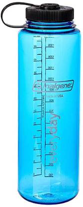 Nalgene Blue : HDPE 48oz Silo Wide Mouth BPA-Free Water Bottle [CAT_116221] 1500 ml Bottle