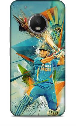 Trinetra Back Cover for Motorola Moto G7 (MS Dhoni / Cricket Player)