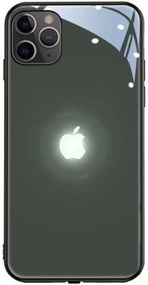 Millions Kart Front & Back Case for iPhone 11 Luxury LED Light Apple Logo