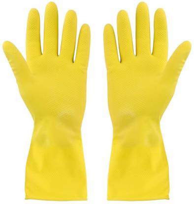 AMIGOS STORE HAND GLOVES-NHNDJASD Rubber  Safety Gloves