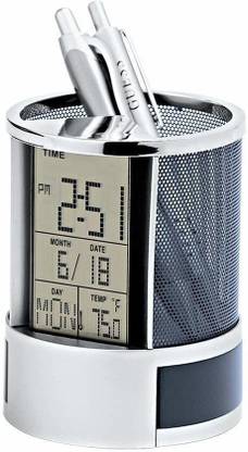 jayragh 1 Compartments plastic pen clock