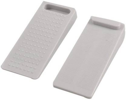 PINDIA DC1700802PC2 Set of 2Pc Non-Slip Rubber Stackable Door Stopper Door Block Wedge/Door Jammer Guard Floor Mounted Door Stopper