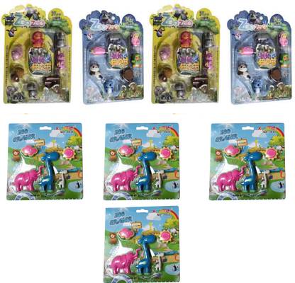 VK MART New zoo Animals combo eraser (pack of 48) & RETURN GIFT FOR KIDS Non-Toxic Eraser