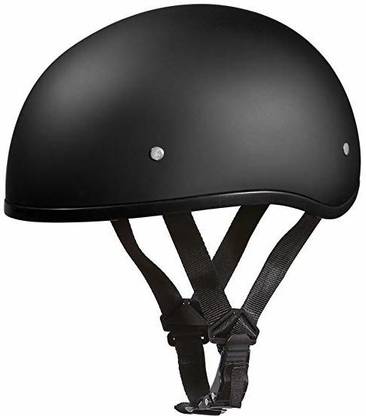 Daytona Helmets New!!! Slim Line *Skull Cap Style Motorcycle Helmet *Half (1/2) Shell Helmet-D.O. Motorbike Helmet