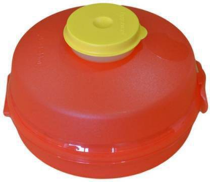 TUPPERWARE Sandwich keeper Round Containers Lunch Box 2 Containers Polypropylene Office Lunch Box