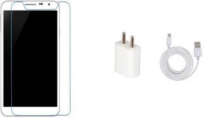 BABBU MOBILE Screen Protector Accessory Combo for Ziox Astra Blaze 4G