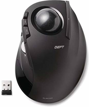 ELECOM Wireless trackball mouse  Wireless Ambidextrous Mechanical  Gaming Mouse